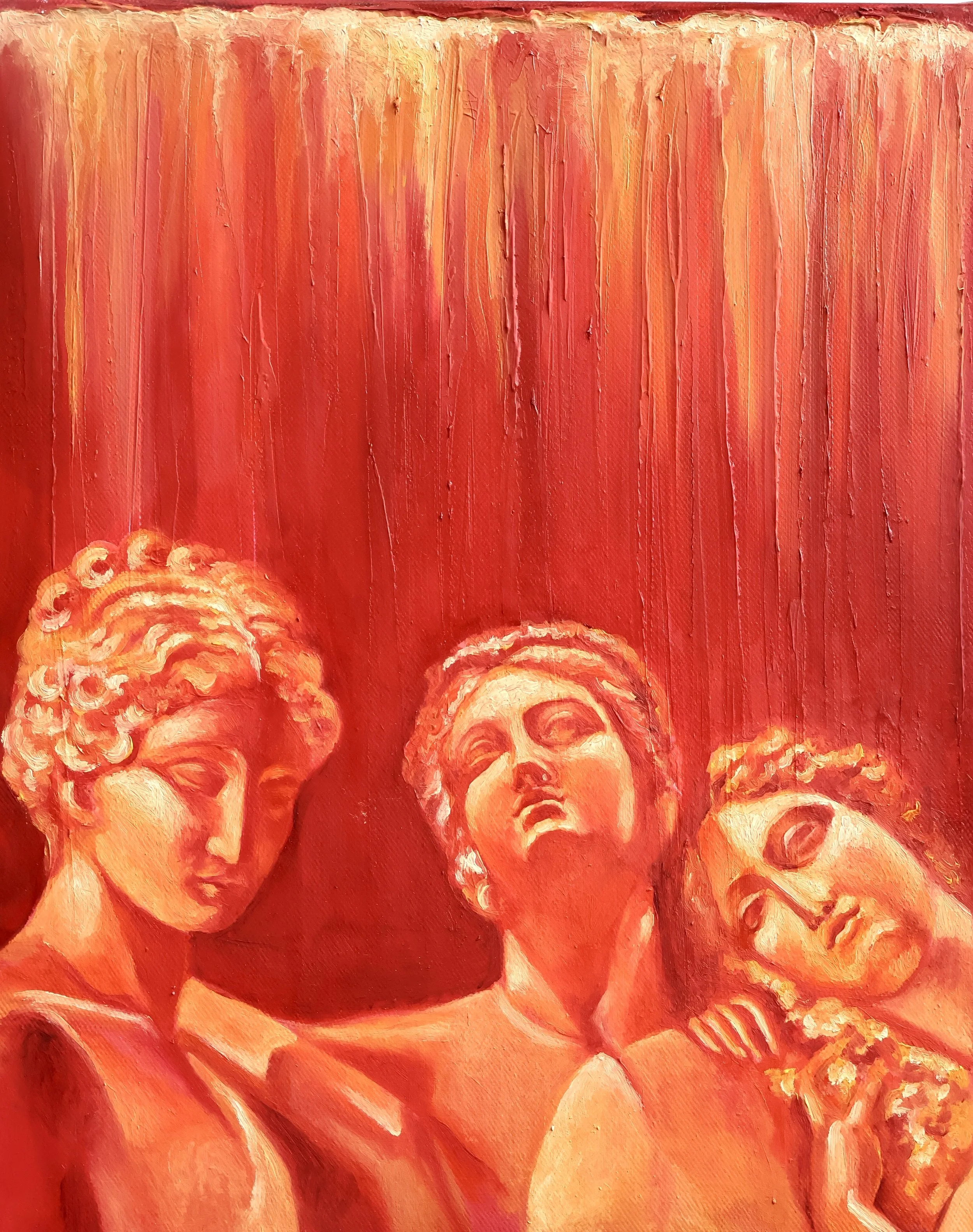 Harmonie, 2026. Oil on canvas — 41 × 33 cm / 16 × 13 in.