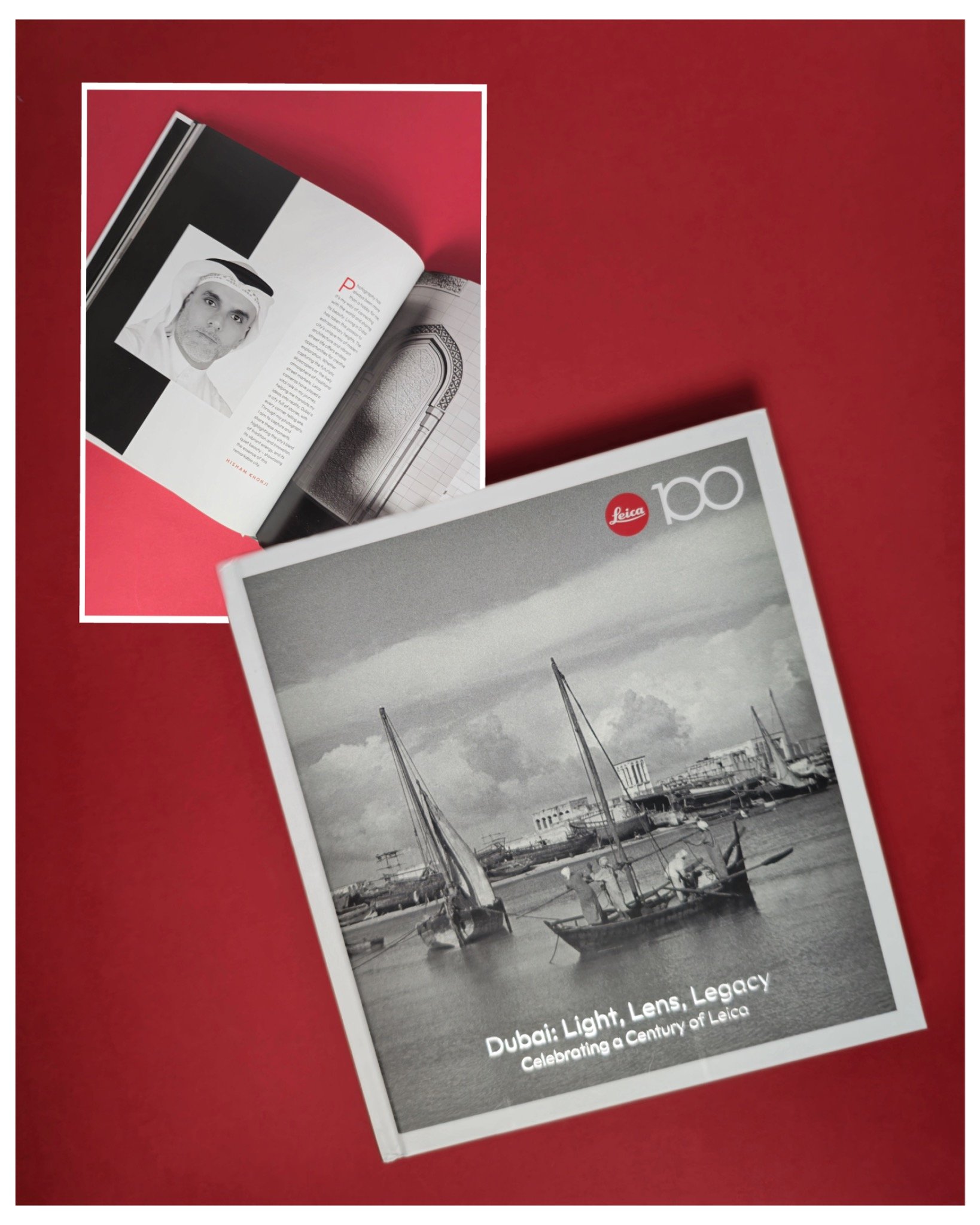 Leica century book Dubai: Light, Lens, Legacy, featuring Hisham Khonji.