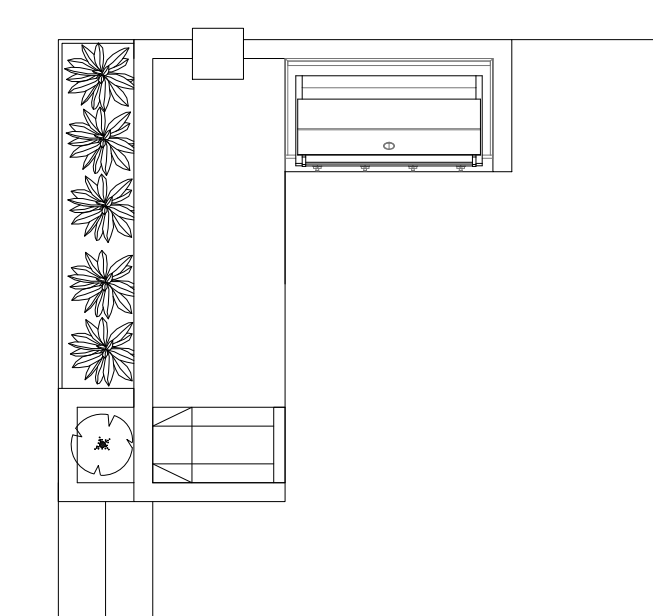 Plan cuisine extérieur