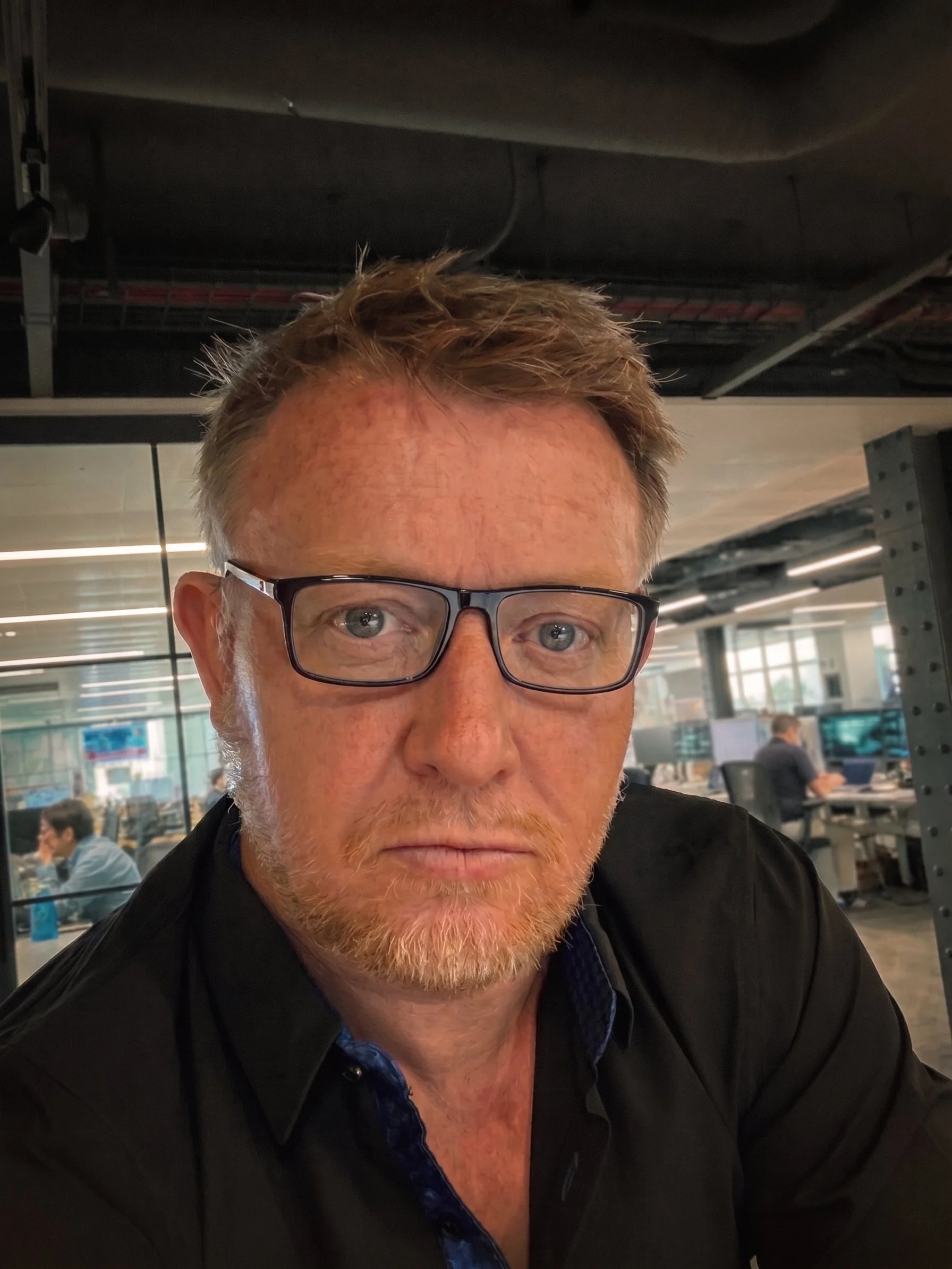 Photo of Chris Wimpress, a British speculative fiction novel author