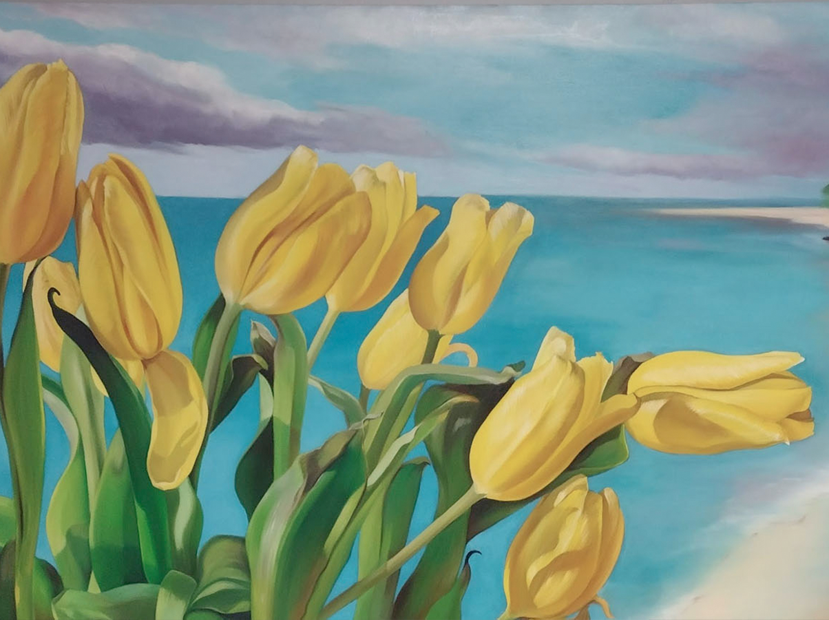 Mahshid Farhoudi, "Beach Bloom"