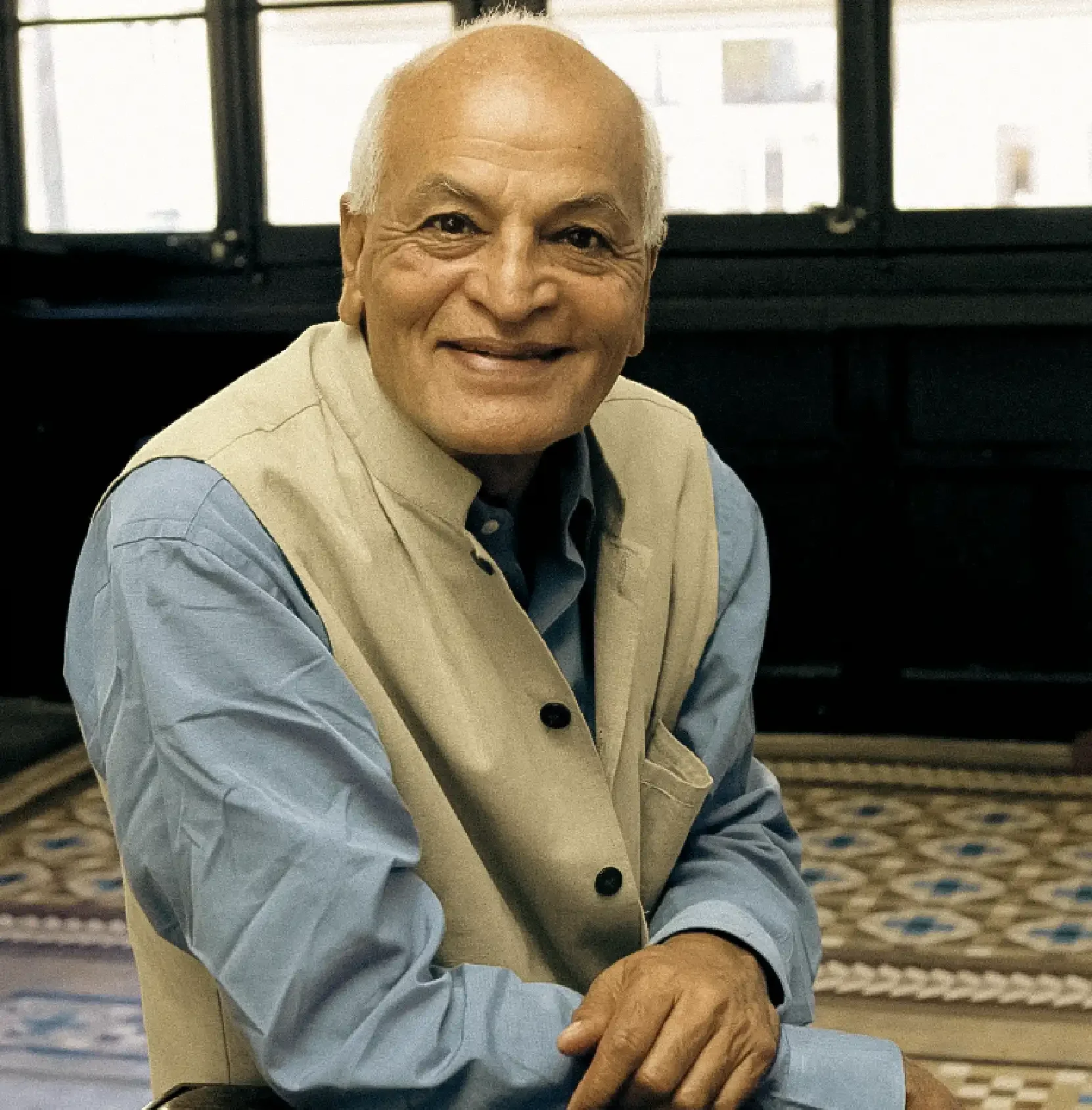 Image of Satish Kumar, the founder of Satish kumar Foundation