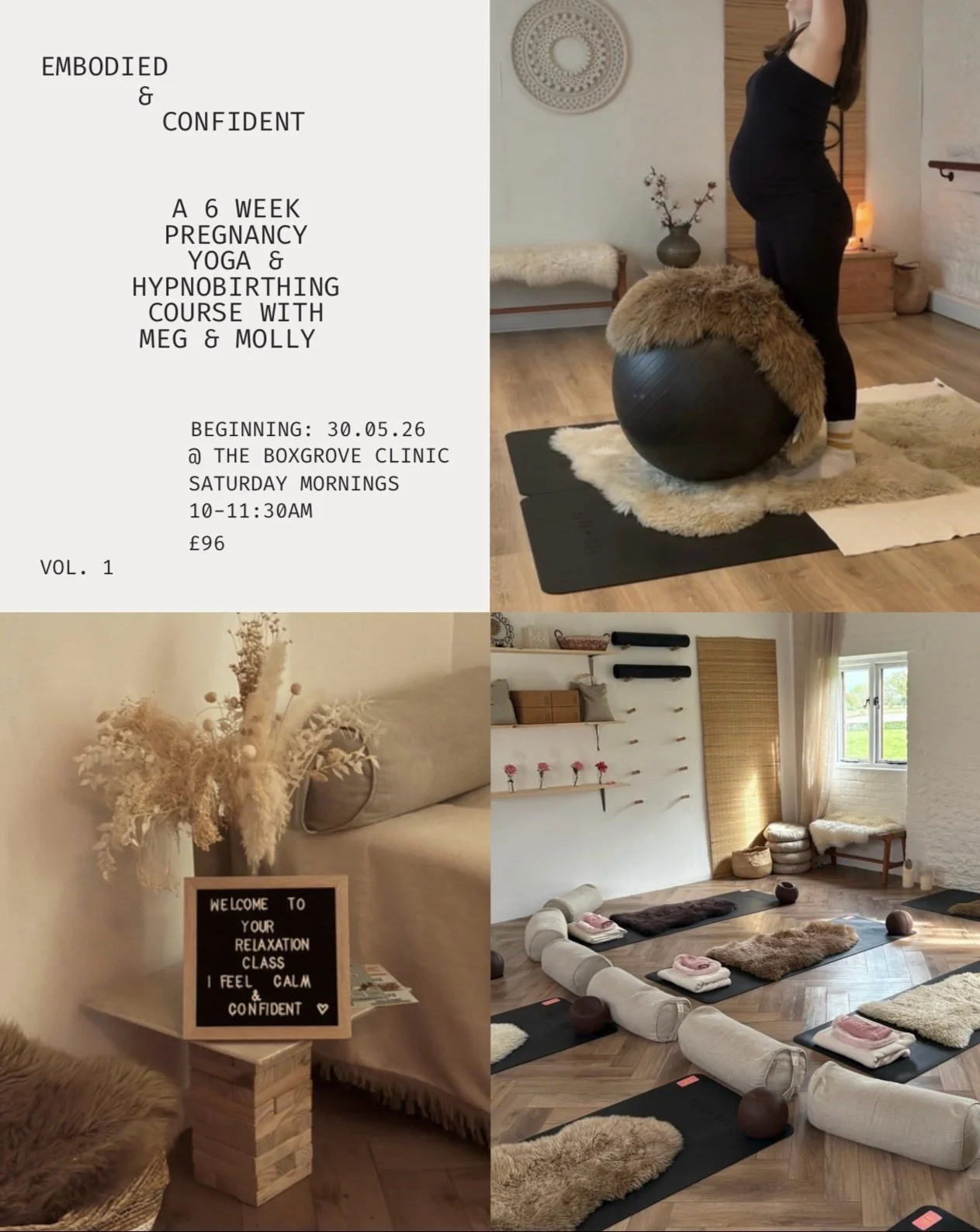 From our hearts to yours - for our mummas to be - a loving invitation to join us for 6 weeks of &lsquo;embodied and confident&rsquo; medicine 💌

We would so love to have you there if you feel the call 🌌 🩷

Our DMs are open to chat more if you&rsqu