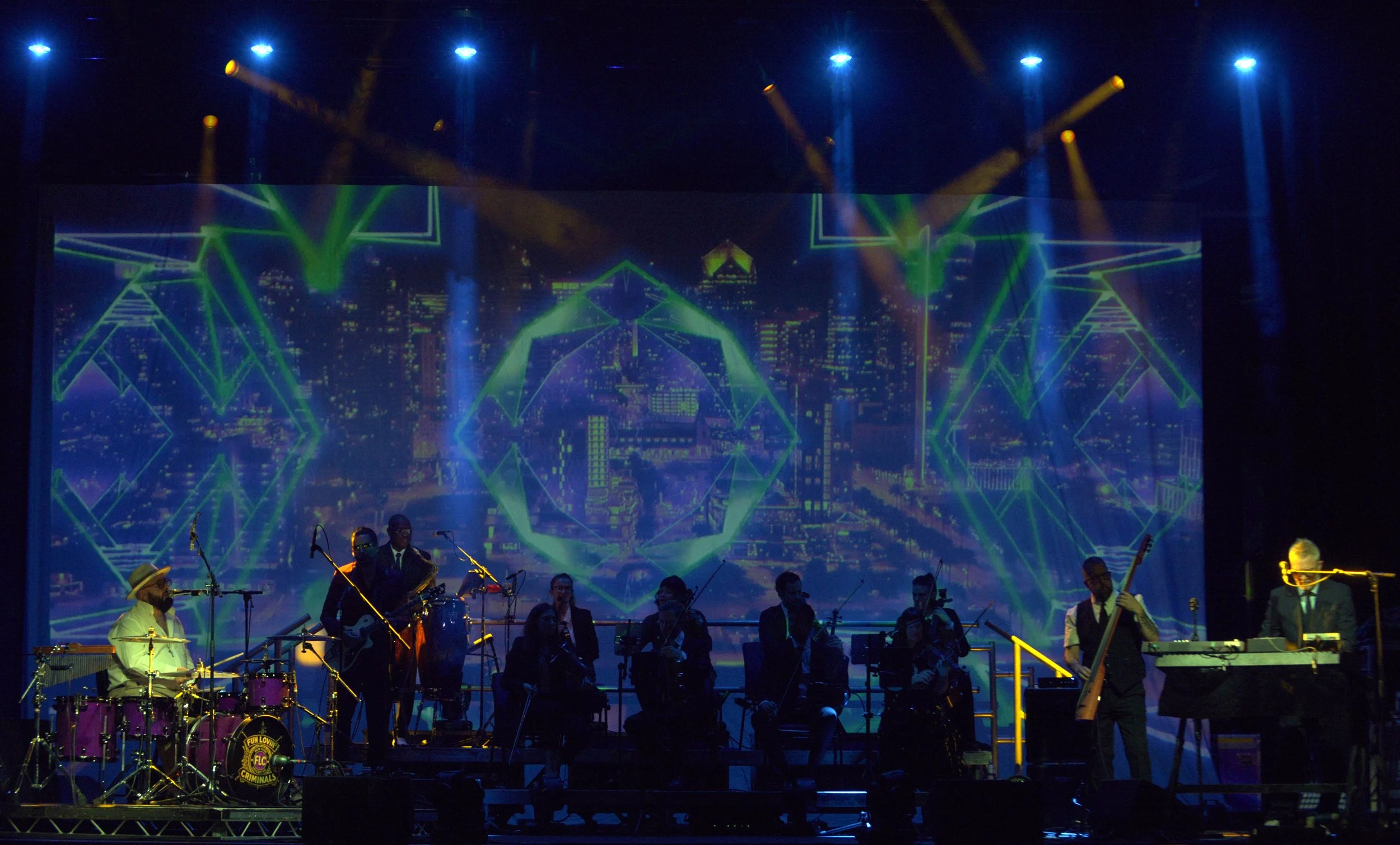 Fun Lovin' Criminals and The DiFontaine Orchestra at Watford Colosseum, 12th September 2026 (copyright: Perry Smylie)