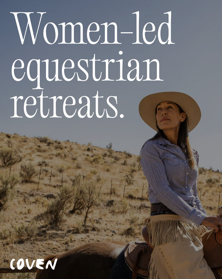 Equestrian retreat poster