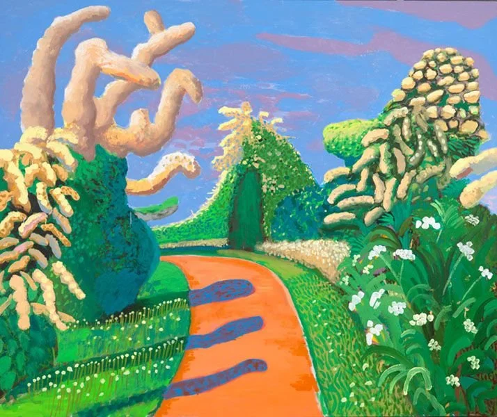 How has Hockney remained inspired to create for 60 years?