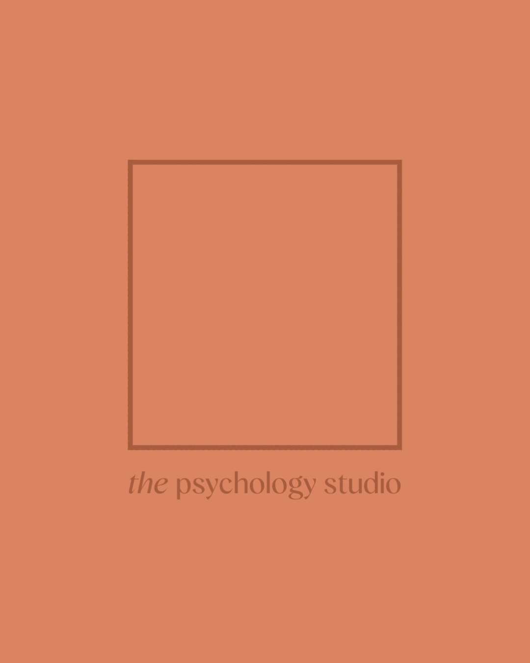 Animated logo for a psychologist