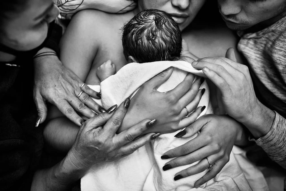 Birth photography in Austin, Texas by Breeanna Rose Photography. Birth photograph from Bree's own favorites.