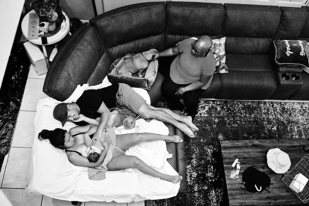 Birth photography in Austin, Texas by Breeanna Rose Photography. Birth photograph from Bree's own favorites.