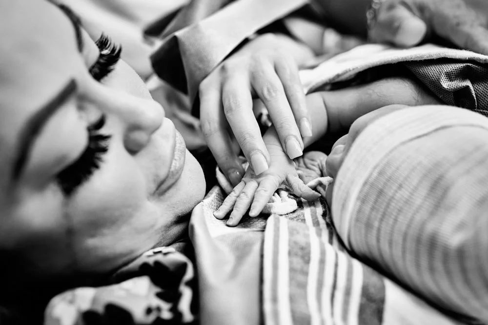 Birth photography in Austin, Texas by Breeanna Rose Photography. Birth photograph from Bree's own favorites.
