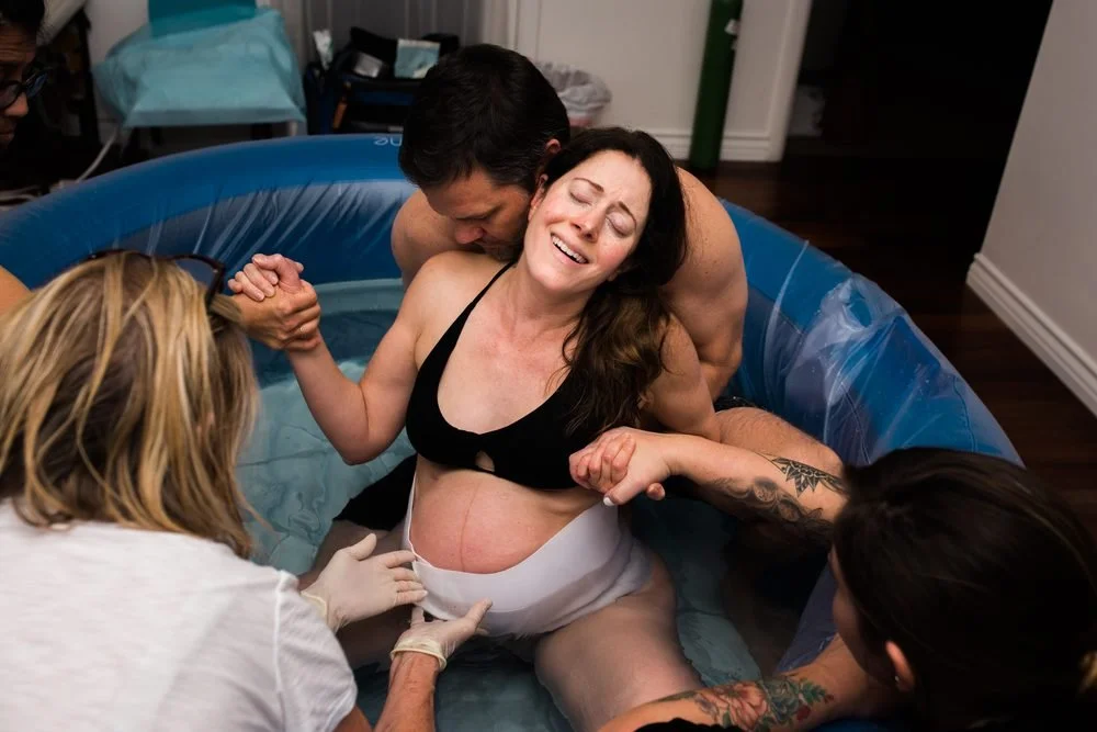 Birth photography in Austin, Texas by Breeanna Rose Photography. Birth photograph from Bree's own favorites.