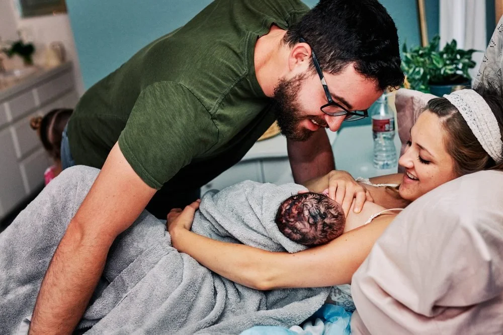 Birth photography in Austin, Texas by Breeanna Rose Photography. Birth photograph from Bree's own favorites.