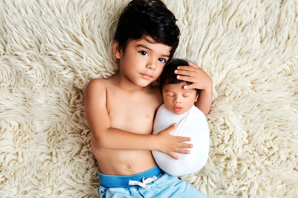 Newborn photography in Austin, Texas by Breeanna Rose Photography. Newborn portrait.