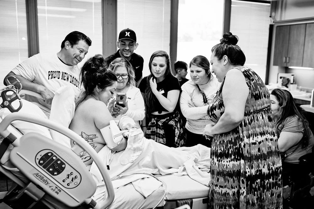 Birth photography in Austin, Texas by Breeanna Rose Photography. Birth photograph from Bree's own favorites.