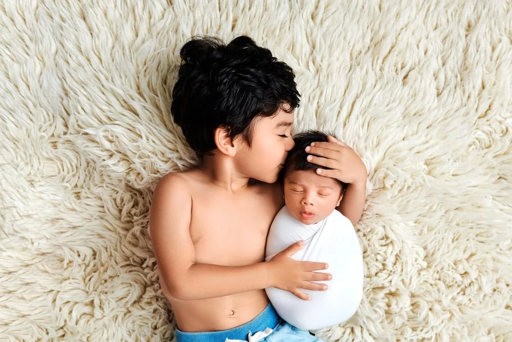 Newborn photography in Austin, Texas by Breeanna Rose Photography. Newborn portrait.