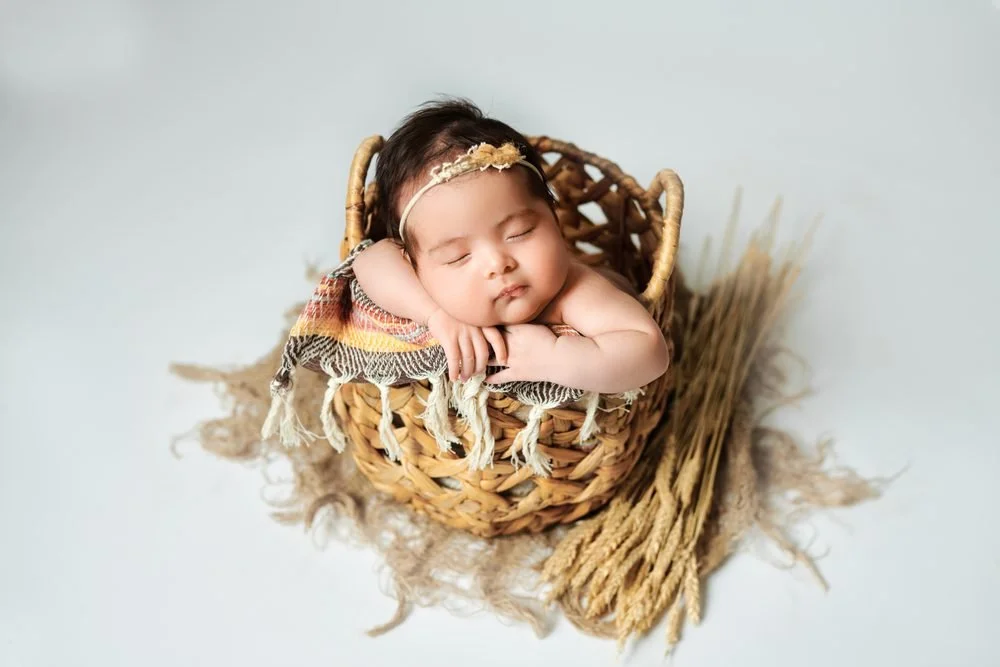Newborn photography in Austin, Texas by Breeanna Rose Photography. Newborn portrait.