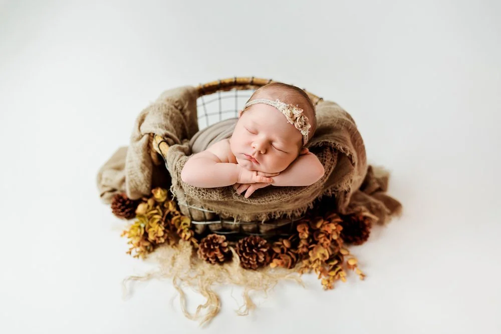Newborn photography in Austin, Texas by Breeanna Rose Photography. Newborn portrait.
