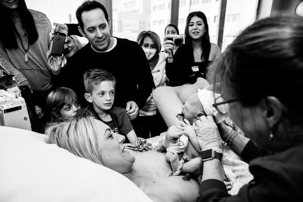 Birth photography in Austin, Texas by Breeanna Rose Photography. Birth photograph from Bree's own favorites.