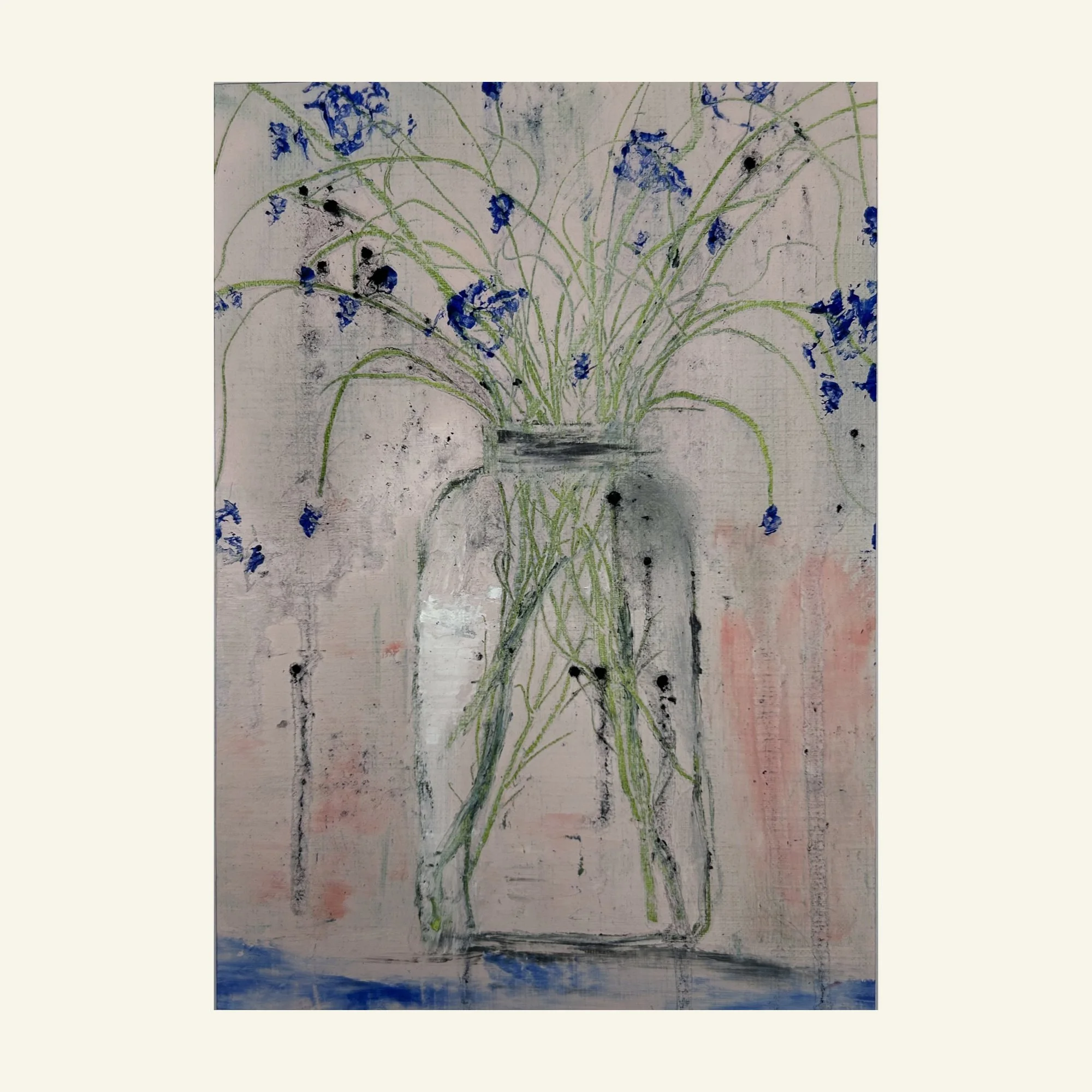 Cornflowers study I