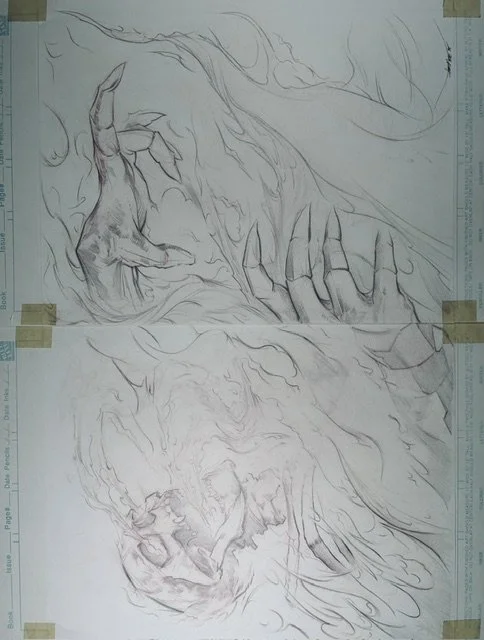 Hotter Than Hell
(2) 11 x 17
Pencil and graphite
$400