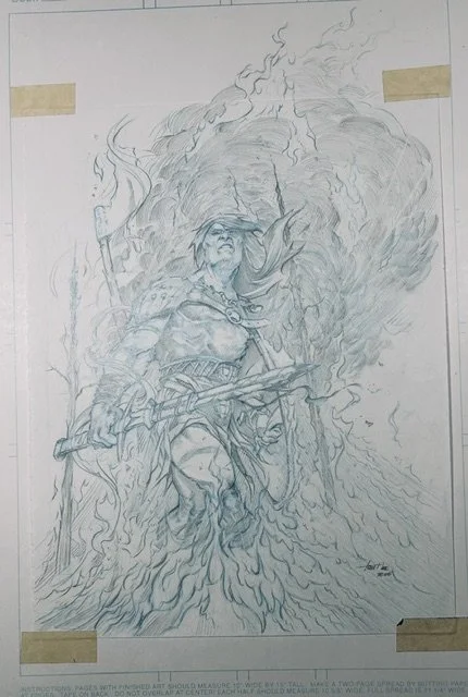 Last Man Standing
Pencil and graphite
11 x 17
$250
SOLD