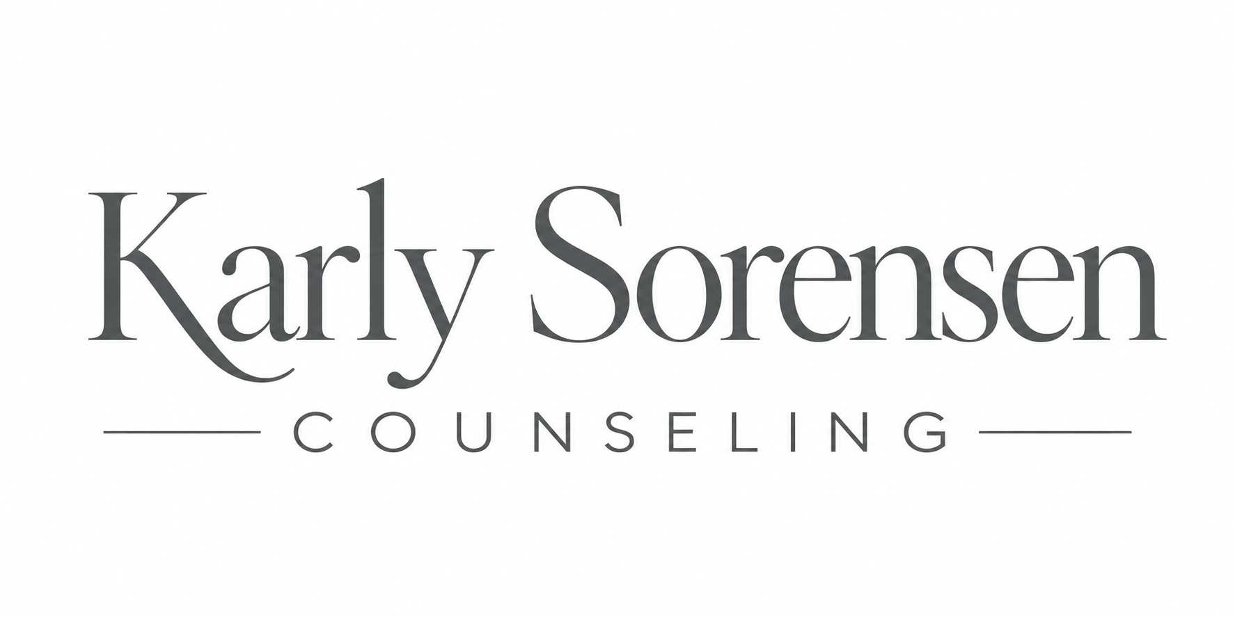 Karly Sorensen Counseling | Logo | Professional Christian marriage counseling, couples therapy, and individual counseling in Mount Pleasant, Daniel Island, and Charleston, SC.