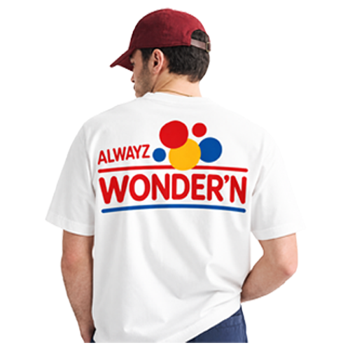 ALWAYZ WONDERIN' T-SHIRT