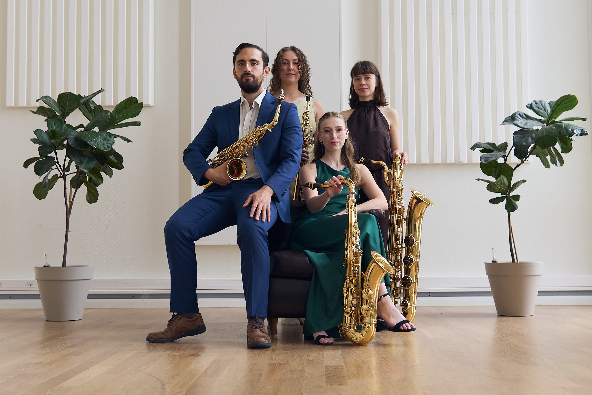 Emerald Saxophone Quartet @ Central Library