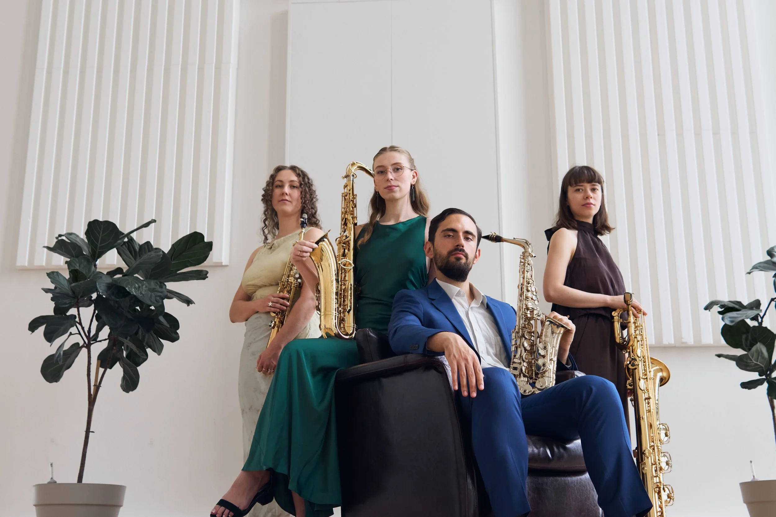 Emerald Saxophone Quartet @ Library Ypenburg
