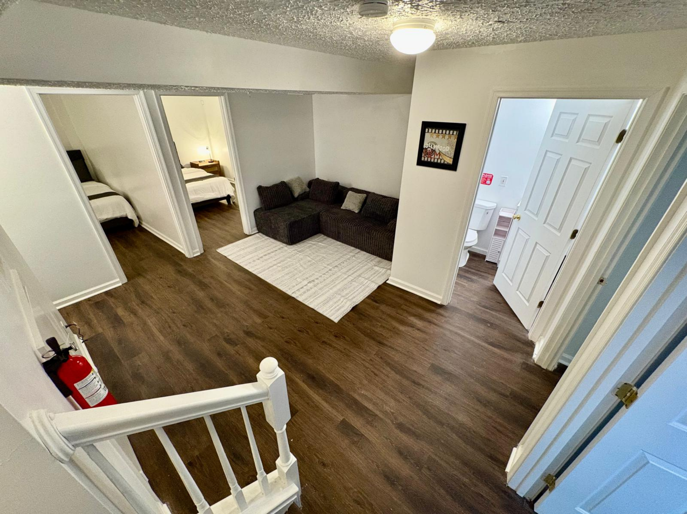 Added 2 bedrooms and a full bathroom, transforming the basement into finished living space.