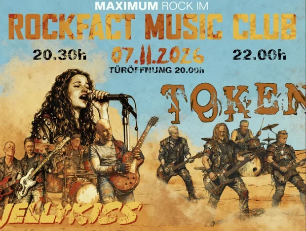 JELLYKISS & TOKEN live im Rockfact Music Club