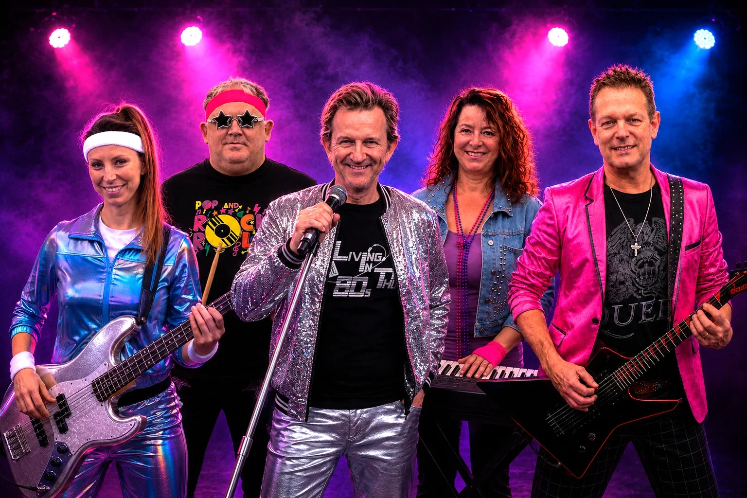 Living in the 80s live im Rockfact Music Club | RF-ID: rf-0012