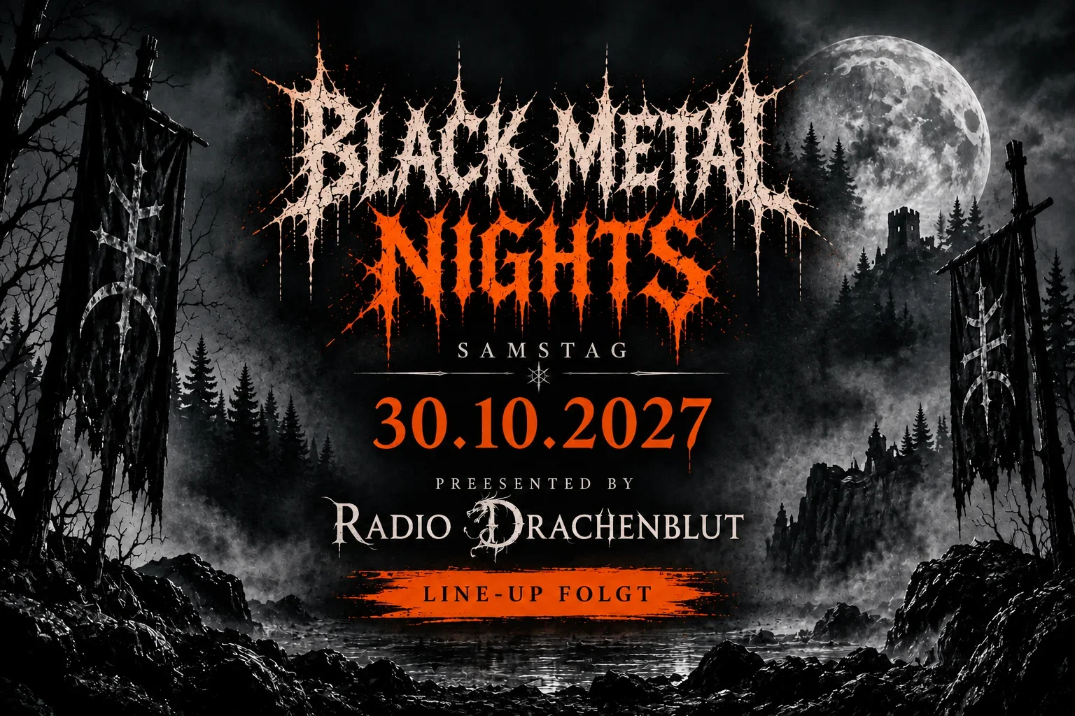Black Metal Nights live im Rockfact Music Club
