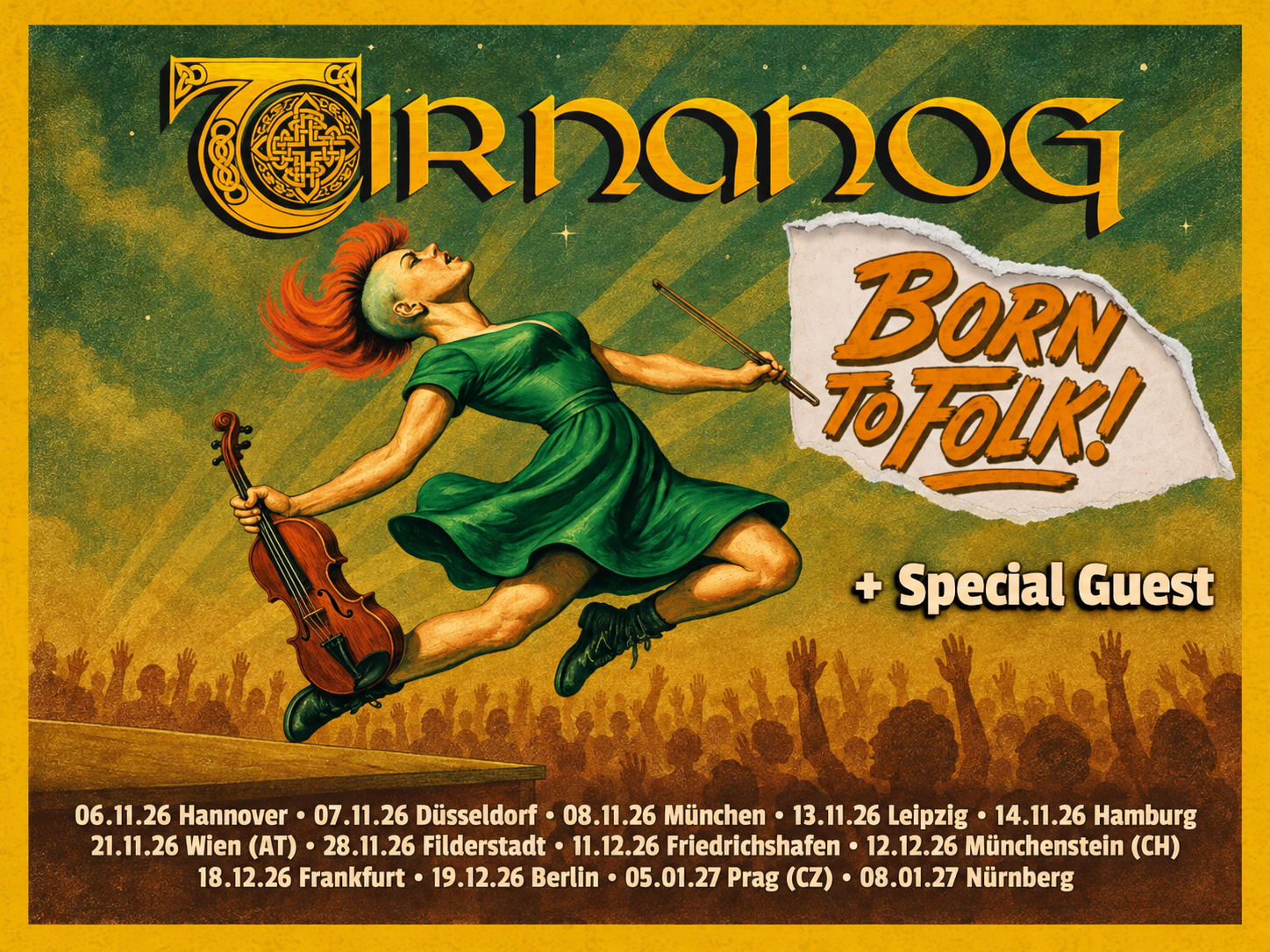 TIR NAN OG – Born to Folk | 25 Jahre live im Rockfact Music Club