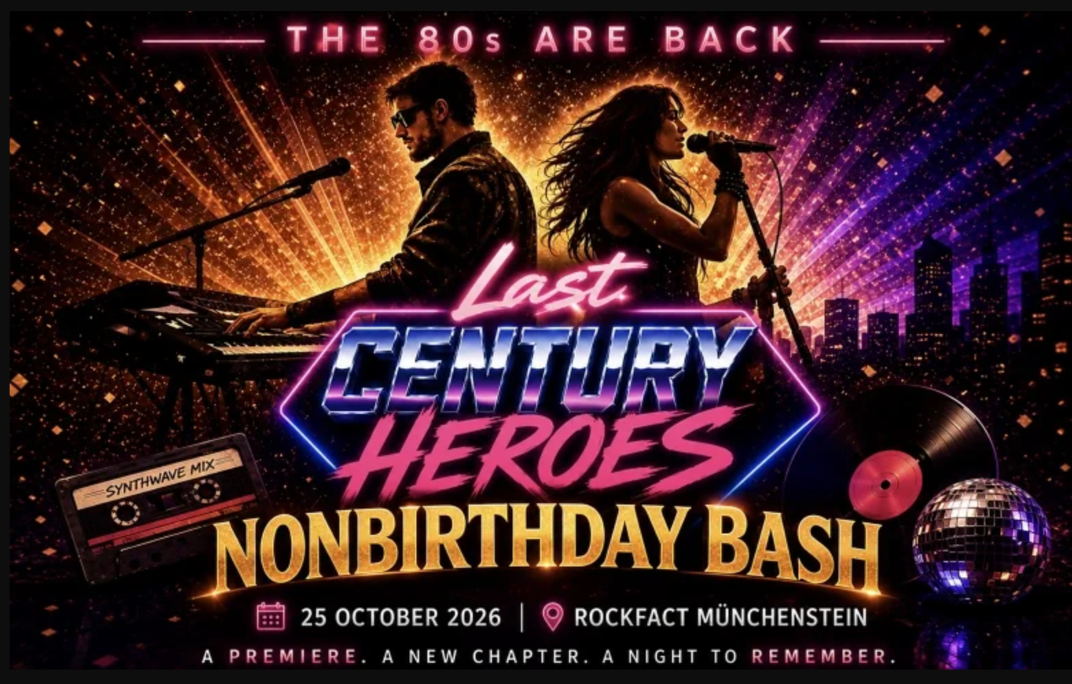 Sven & Lif Nonbirthday live im Rockfact Music Club