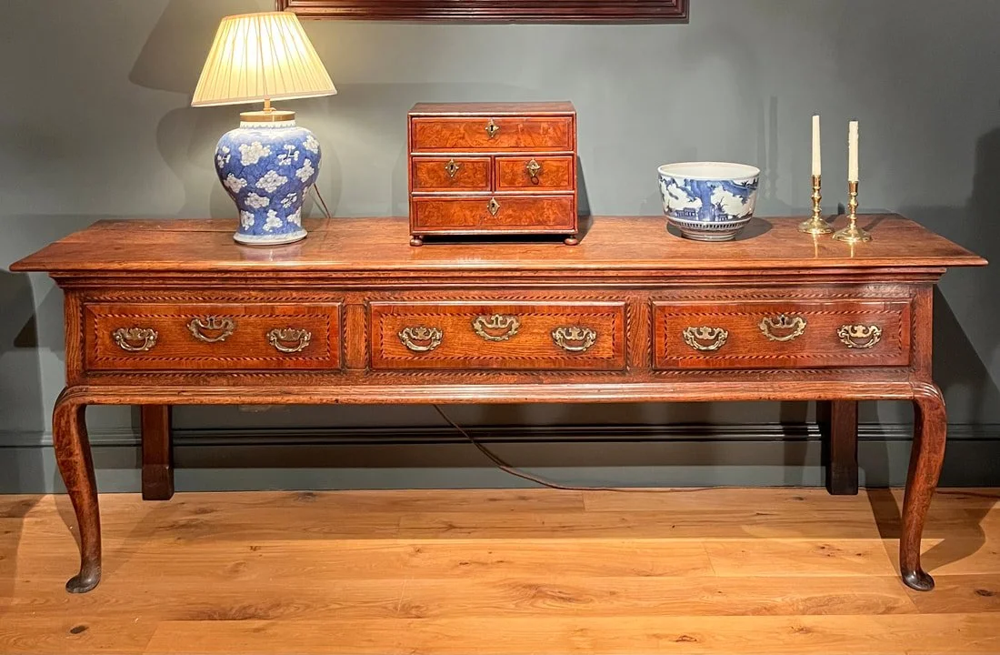 George II oak dresser