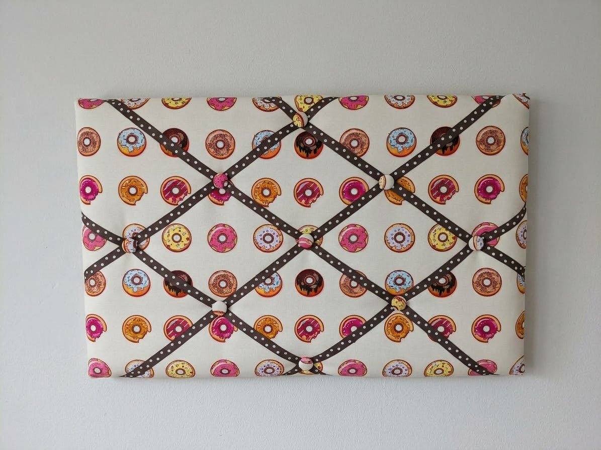 Doughnut Fabric Noticeboard