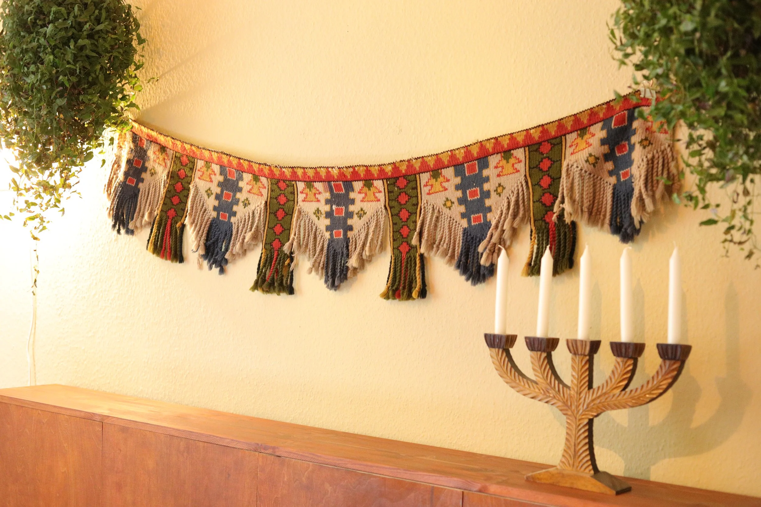 Antike Girlande Wandteppich