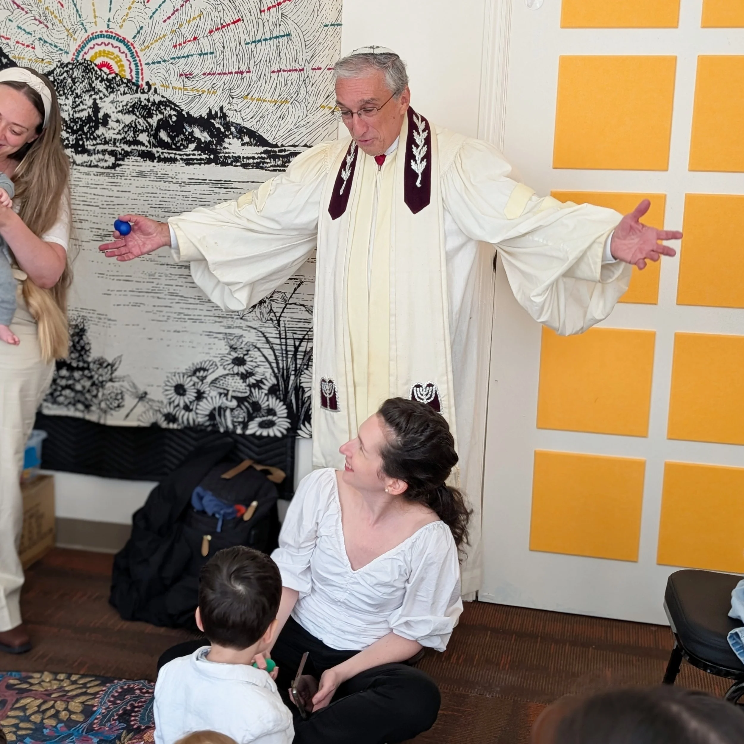 "We are all good people in this room," Rabbi Pearl said, opening his Yom Kippur sermon with a reminder of who we are, so we can begin to think about who we want to be. 

Asking for forgiveness from God (despite the dense liturgical text of 