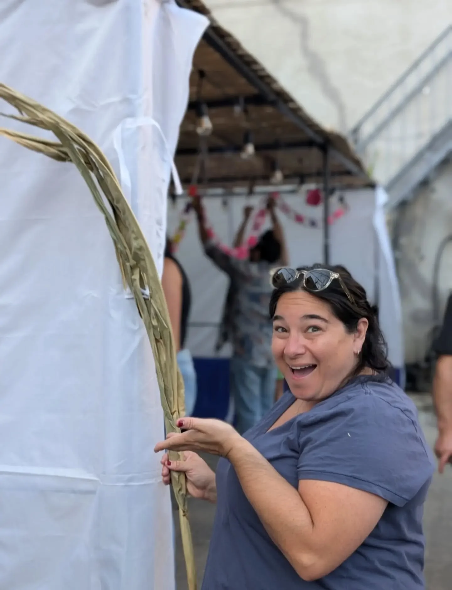 A few of our favorite Sukkot photos from over the years! 

Can you spot (a) a pet (b) the baby who has grown the most and (c) a craft you've done?