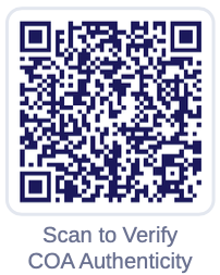 QR code for COA authentication