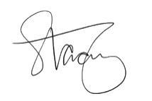 Stacey Youell's signature