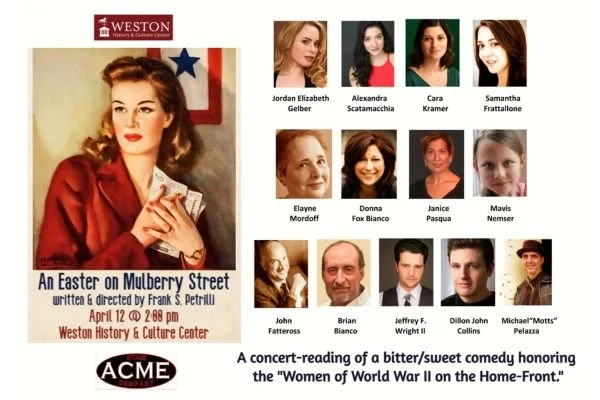 SOLD OUT An Easter on Mulberry Street - Play Reading