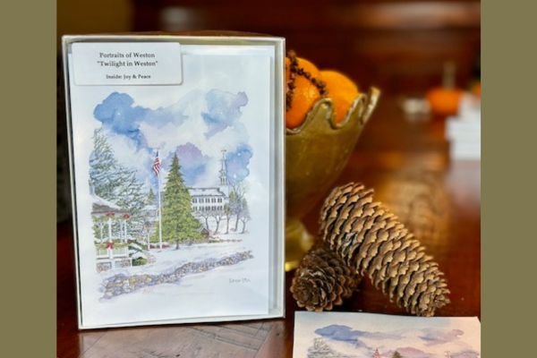 Weston Holiday Card Sale: Twilight in Weston