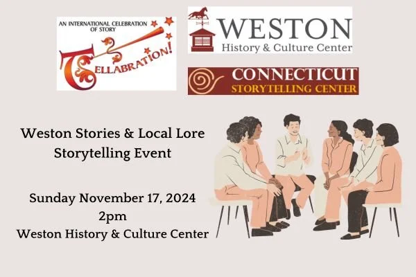 Weston Stories & Local Lore Storytelling Event - Tellabration