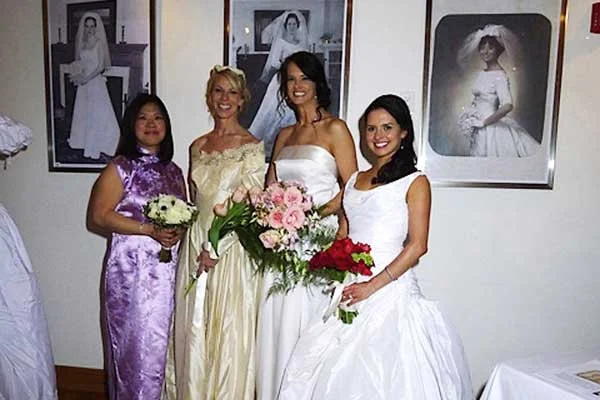 Historic Wedding Dresses - The Brides of Weston