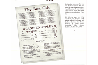 Weston History Bites: Recipes