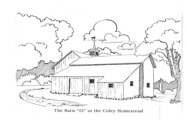 Coley Barn Coloring Page