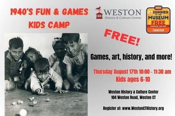 1940s Fun & Games Kids Camp