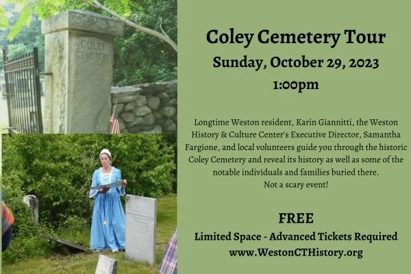 CANCELED: Coley Cemetery Tour